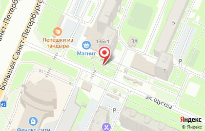 Стационарный пункт полиции на Большой Санкт-Петербургской улице на карте