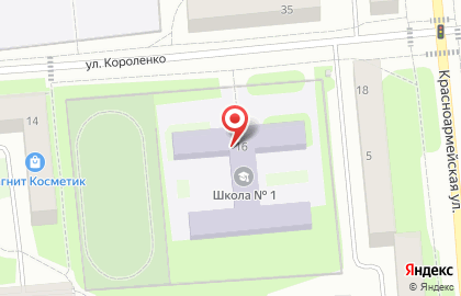 Школа Полифорум №1 с углубленным изучением отдельных предметов на карте
