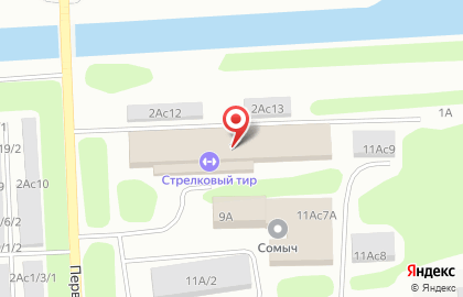 Стрелково-манежный комплекс на карте