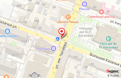 Ювелирный магазин ЗОЛОТКО на Большой Казачьей улице на карте
