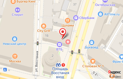 #ВПитереОтдыхать на улице Восстания на карте