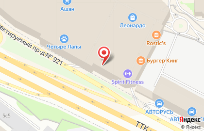 Студия дизайна бровей Brow & Go на метро Площадь Гагарина на карте