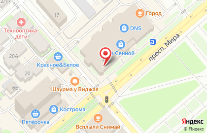 Страховая компания Zetta на улице Мира на карте