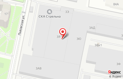 Спортивная школа Аврора на Фронтовой на карте