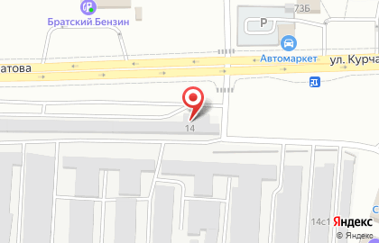 Автостоянка Спектр в Центральном районе на карте