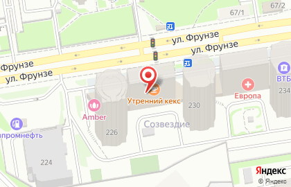 Банк Нейва в Новосибирске на карте