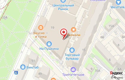 Магазин Чайный Дворъ на улице Льва Толстого на карте