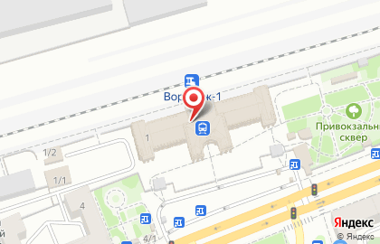 Киоск по продаже печатной продукции, Ленинский район на площади Генерала Черняховского на карте