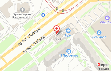 Магазин мяса в Челябинске на карте