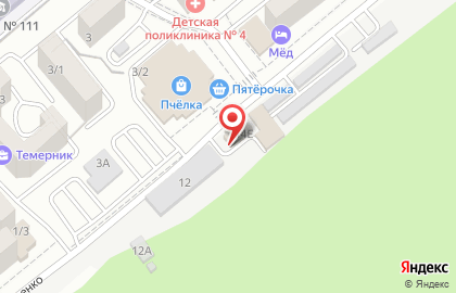 Киоск по продаже мясной продукции в Ростове-на-Дону на карте