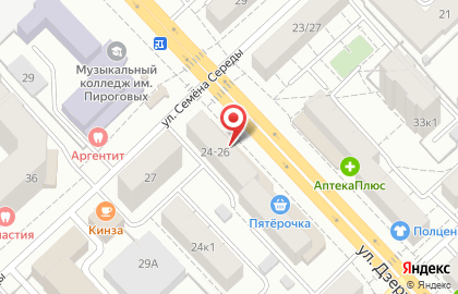 Интернет-магазин интим-товаров Puper.ru на улице Дзержинского на карте