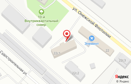 Торговая компания Алмазан на улице Онежской Флотилии на карте