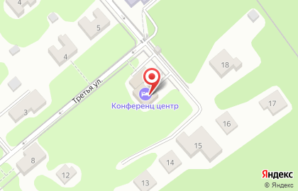 Гостиница Конференц-Центр на карте