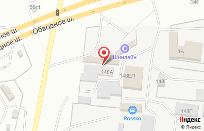 Шинный центр Шинлайн на Октябрьской улице на карте