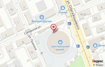 Центральный рынок, ООО, г. Ангарск на карте