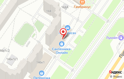 Служба курьерской доставки СберЛогистика на Профсоюзной улице на карте