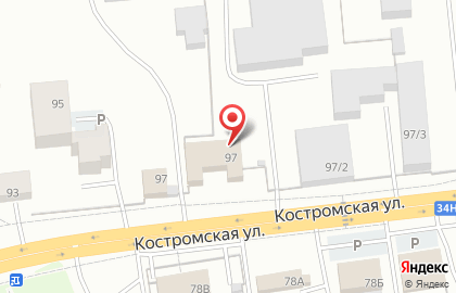 Салон ритуальных услуг Некрополь на Костромской улице на карте