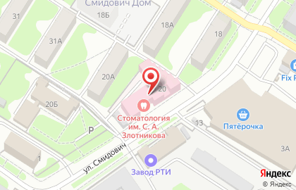 Банкомат Банк Москвы в Привокзальном районе на карте
