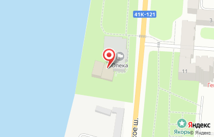 Лазурный берег на Заводской улице на карте