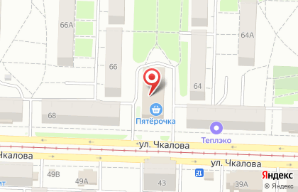 Пятерочка в Ленинском районе на карте