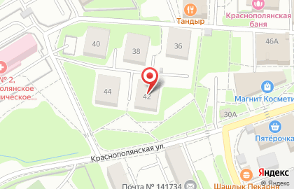 ЗАО Реконструкция на Краснополянской улице на карте