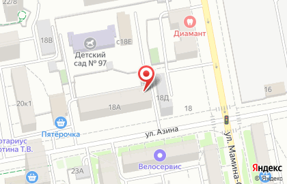 Адвокатская контора №4 Свердловская областная коллегия адвокатов на карте