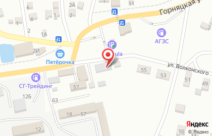 Пункт приема в Ростове-на-Дону на карте