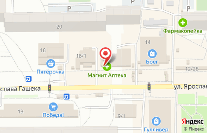 Рыбный мини-магазин РыбГородъ в Ленинском районе на карте