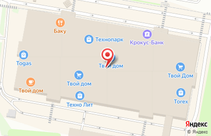 ТЦ Твой Дом в Москве на карте