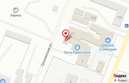 Автосервис Магнум на Грозненской улице на карте
