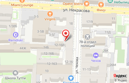 Связь-банк на улице Чехова на карте