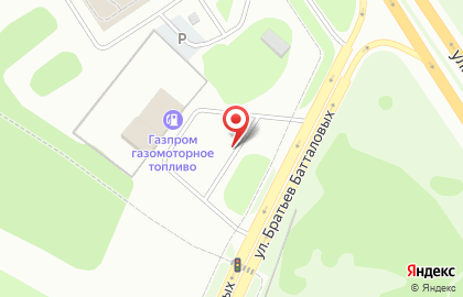 Газпром в Казани на карте