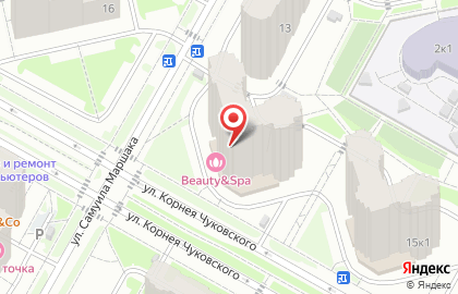 Центр красоты BEAUTY&SPA на карте