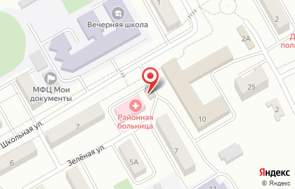 Ария на Школьной улице на карте