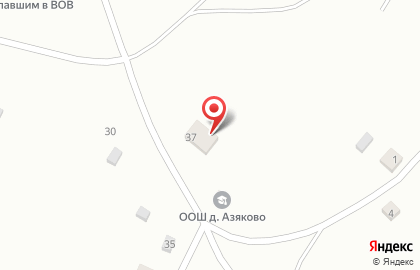 Азяковский сельский дом культуры на карте