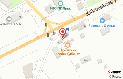 Магазин Школьный базар на Юбилейной улице на карте