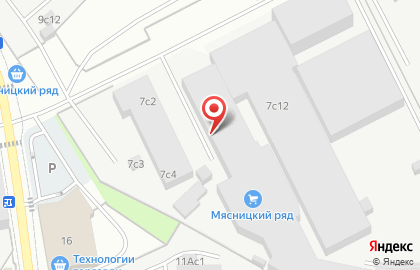 Транспортная компания ГрузБриг в Транспортном проезде на карте