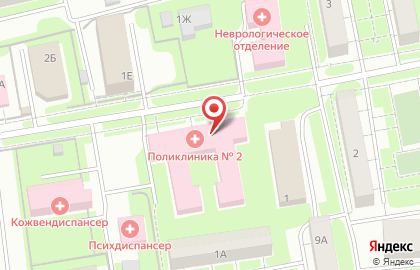 Поликлиника №2 Ногинская центральная районная больница на Ремесленной улице в Ногинске на карте
