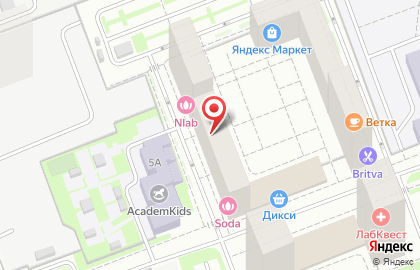 Музыкальная школа "Новый Формат" на улице Римского-Корсакова на карте