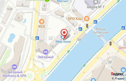 Многопрофильная фирма Мир окон на улице Чайковского на карте
