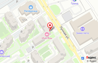 Салон красоты Инь Янь на карте