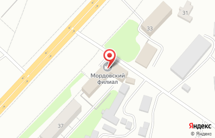 Мордовский на карте