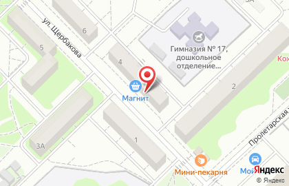 Продуктовый магазин, ООО Александрия-М на карте