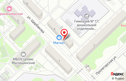 Магазин свежего мяса в Москве на карте