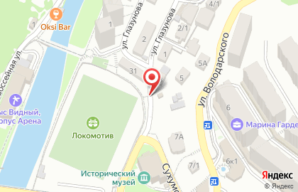 Магазин горячей выпечки в Хостинском районе на карте