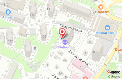 Строительная компания Технострой в Первореченском районе на карте