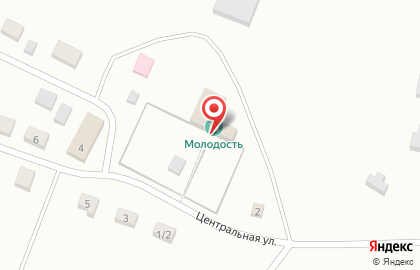 Сельский клуб Молодость на карте