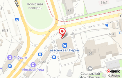 Бистро в Свердловском районе на карте