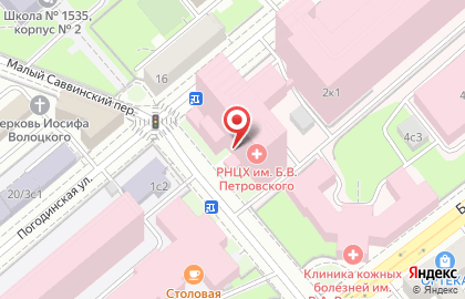Первый Московский государственный медицинский университет им. И.М. Сеченова в Москве на карте