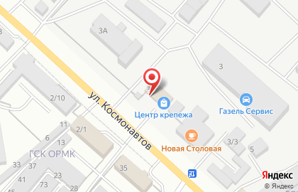 Завод металлокровли Кровкомплект на улице Космонавтов на карте